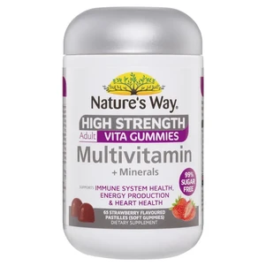 (PRE ORDER) Nature's Way Adult Vita Gummies Sugar Free High Strength Multivitamin 65 Gummies shelf life 2yrs